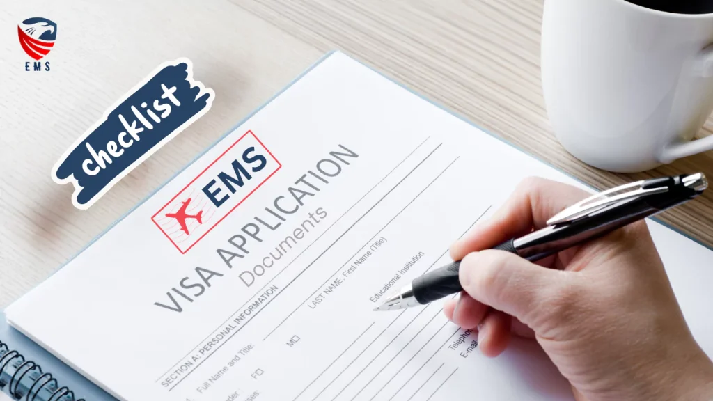 Checklist for Your Visa Application Documents