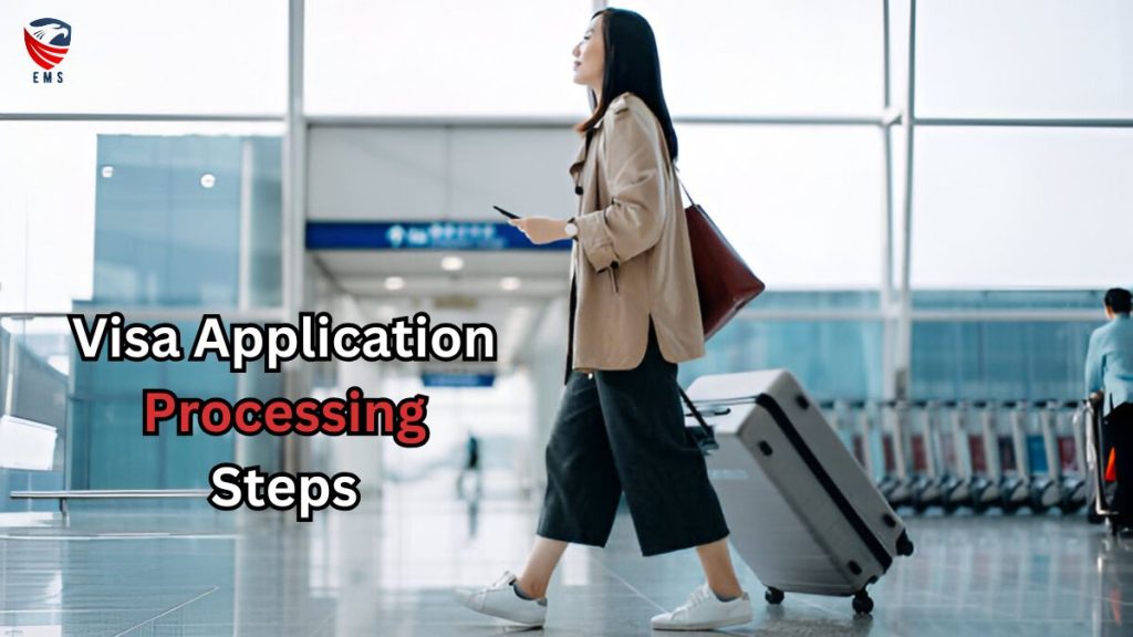 Visa Application Processing Steps