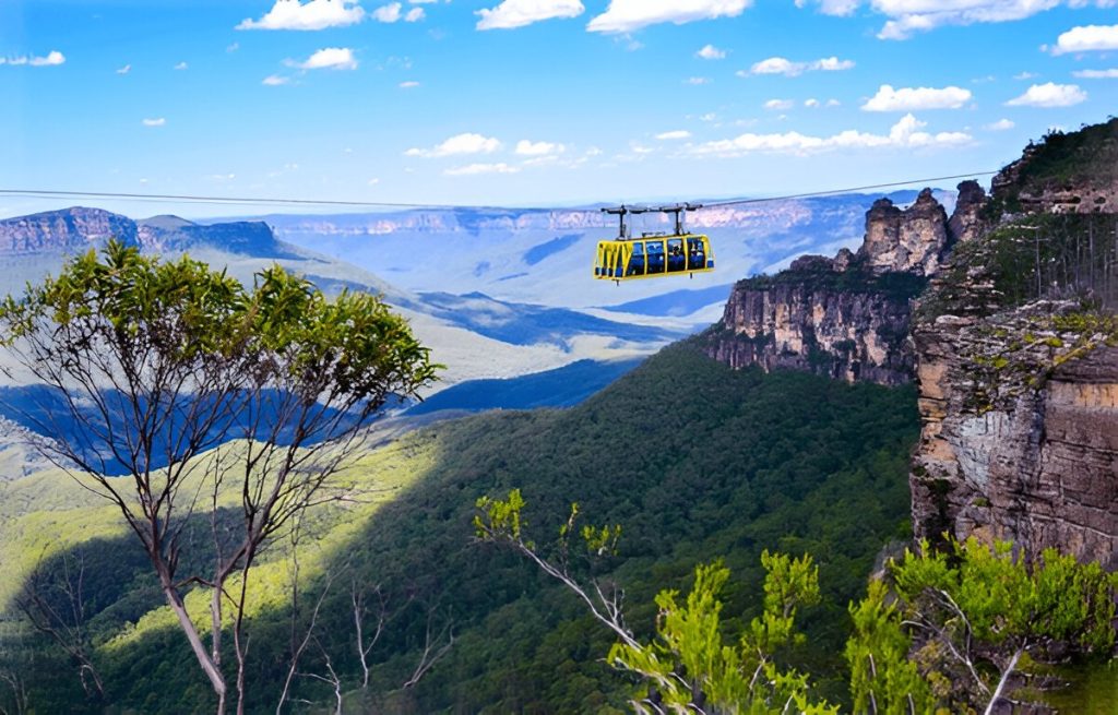 blue mountains australia ropeway