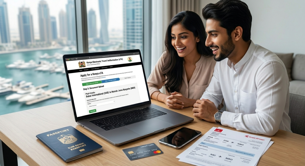 Tourist Visa Application Dubai to Kenya