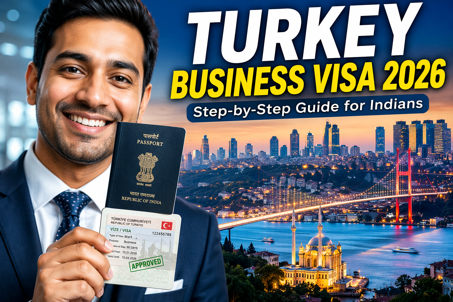 Business Visa Application India to Turkey