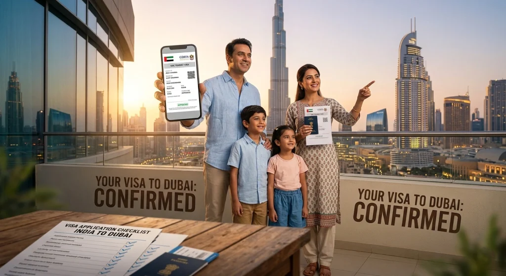 Tourist Visa Application India to Dubai