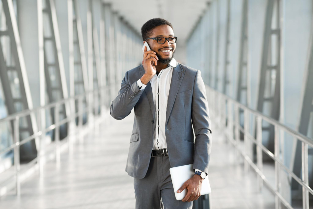 Dubai skyline to Nairobi skyline showing international business connection UAE to Kenya