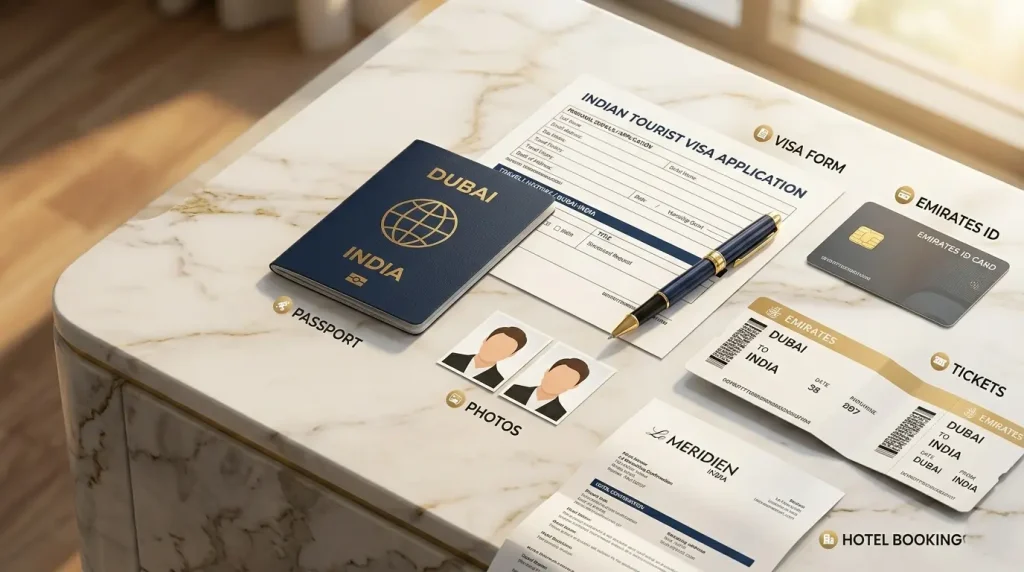 tourist visa application Dubai to India Visa 