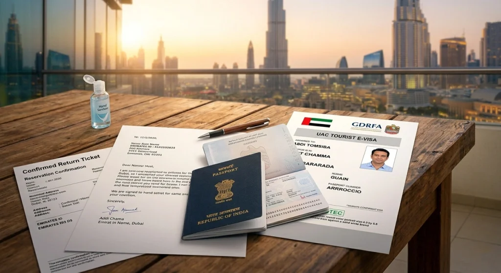 tourist visa application india to dubai