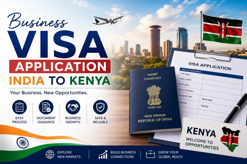 business visa application India to Kenya