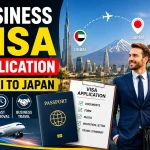  business visa application Dubai to Japan