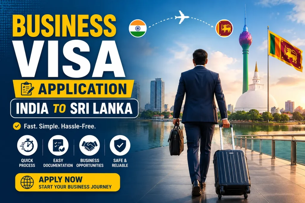 Business Visa Application India to Sri Lanka
