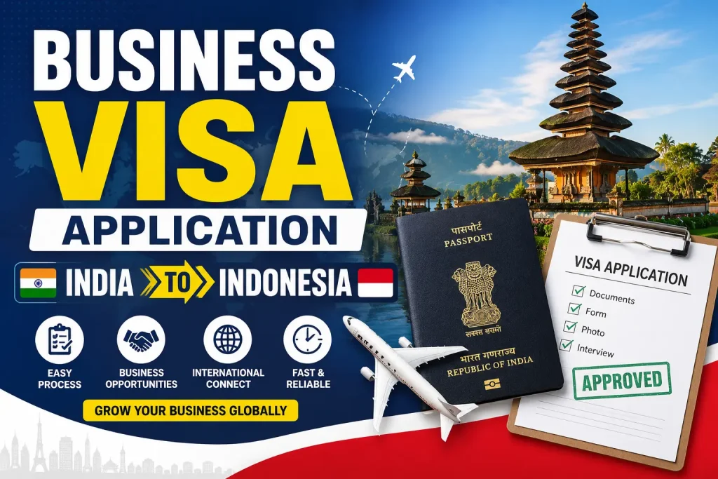 Business Visa Application India to Indonesia