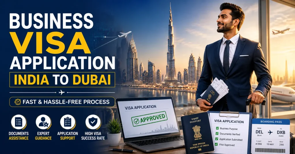 Visa Consultant in Dubai Business visa application India to Dubai