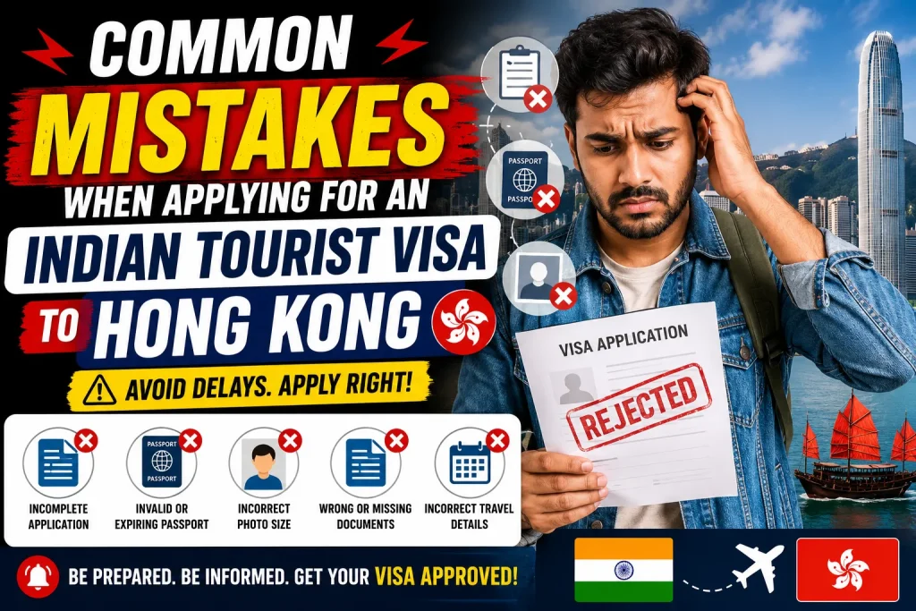 Common Mistakes When Applying for an Indian Tourist Visa to Hong Kong