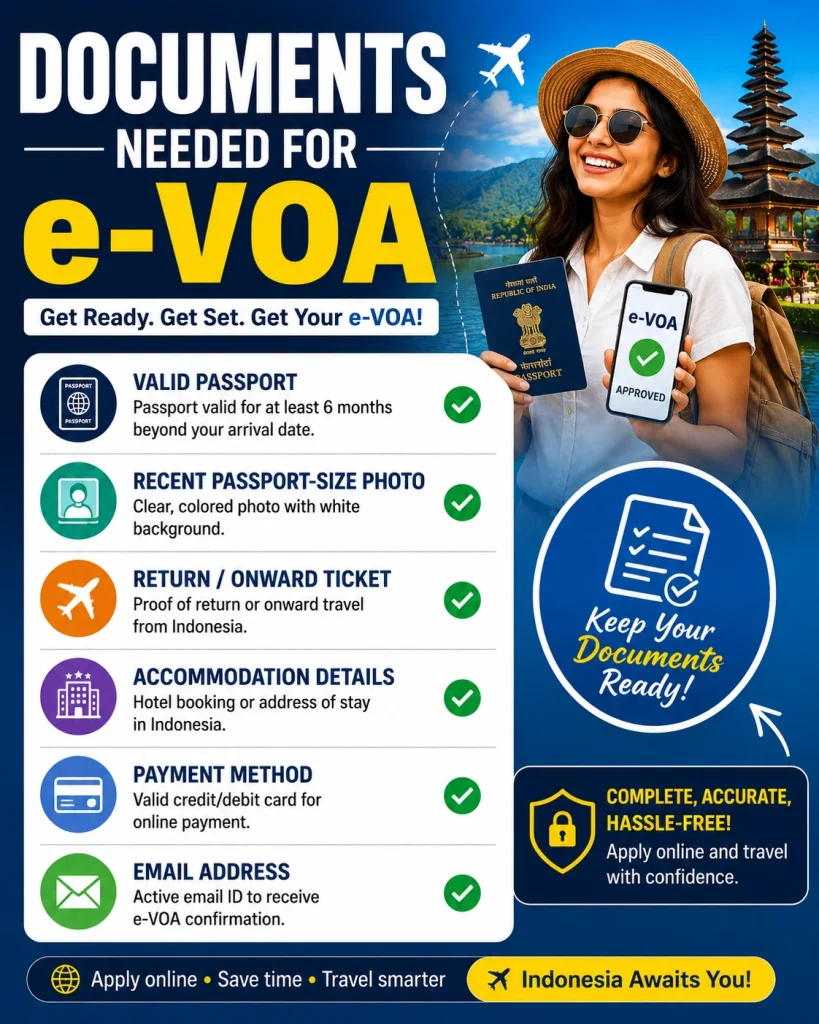 Visa Consultant in Dubai Documents Needed for e-VOA